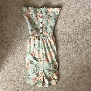 Floral Green Women’s One Piece